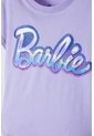 Camiseta De Barbie Manga Corta Lila Para Niña 4 de MATTEL