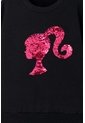 Buzo De Barbie Cuello Redondo Negro Para Niña 4 de MATTEL