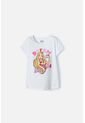 Camiseta De Barbie Manga Corta Blanca Para Niña 10 de MATTEL
