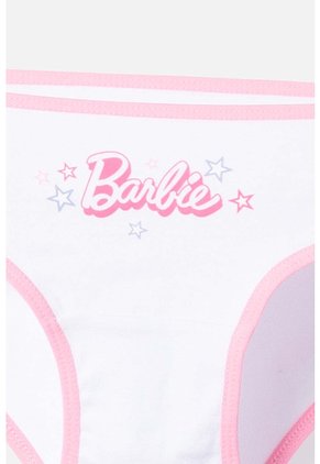 Pack X2 Panties  De Barbie Rosado Estampado Para Niña 4