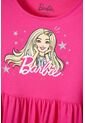 Vestido De Barbie Manga Corta Fucsia Para Niña 10 de MATTEL