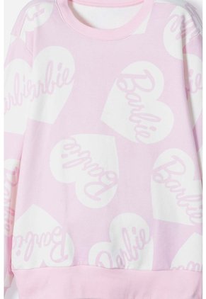 Conjunto De Barbie Rosado Con Jogger Para Niña 10