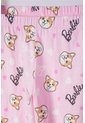 Pijama De Barbie Rosada De Manga Corta Para Niña 4 de MATTEL