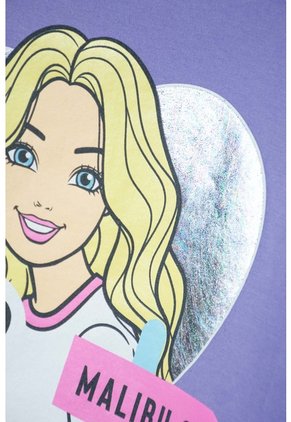 Buzo De Barbie Lila Cerrado Para Niña. 4