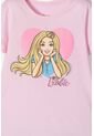 Camiseta De Barbie Manga Corta Rosada Para Niña 4 de MATTEL