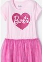 Vestido De Barbie Rosado Con Tul Para Niña 6 de MATTEL