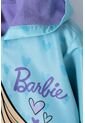 Chaqueta De Barbie Con Capucha Menta Y Morada Para Niña 8 de MATTEL