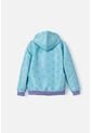 Chaqueta De Barbie Con Capucha Menta Y Morada Para Niña 8 de MATTEL