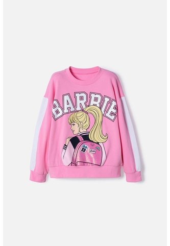 Buzo De Barbie Cerrado Rosado Para Niña 4 MATTEL