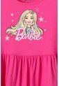 Vestido De Barbie Manga Corta Fucsia Para Niña 8 de MATTEL