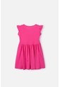 Vestido De Barbie Manga Corta Fucsia Para Niña 8 de MATTEL