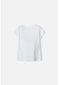 Camiseta De Barbie Manga Corta Blanca Para Niña 8 de MATTEL