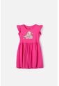 Vestido De Barbie Manga Corta Fucsia Para Niña 6 de MATTEL