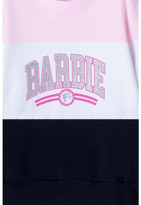 Buzo De Barbie Cerrado Multicolor Para Niña 8