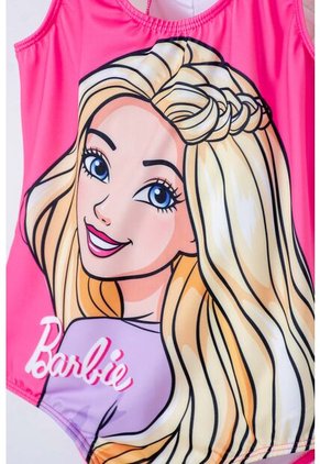 Vestido De Baño Barbie Manga Sisa Para Niña 8