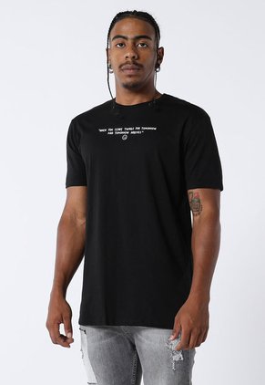 Camiseta Negro-Blanco Mattelsa