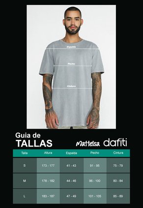 Camiseta Negro-Blanco Mattelsa