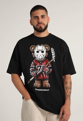 Camiseta Negro-Blanco-Rojo Mattelsa