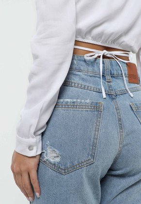 Crop Top Blanco Mattelsa