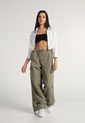 Pantalón Cargo Verde Oliva Mattelsa de Mattelsa