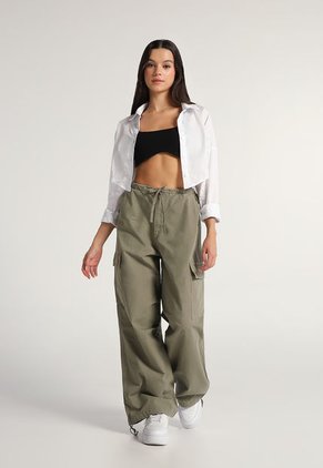 Pantalón Cargo Verde Oliva Mattelsa