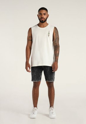 Camiseta Esqueleto Marfil-Multicolor Mattelsa