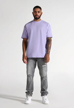 Camiseta Lila-Blanco Mattelsa