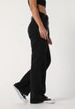 Pantalón Negro Mattelsa Wide Leg de Mattelsa