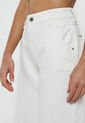Jean Blanco Hueso Mattelsa Wide Leg de Mattelsa