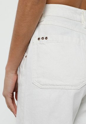 Jean Blanco Hueso Mattelsa Wide Leg