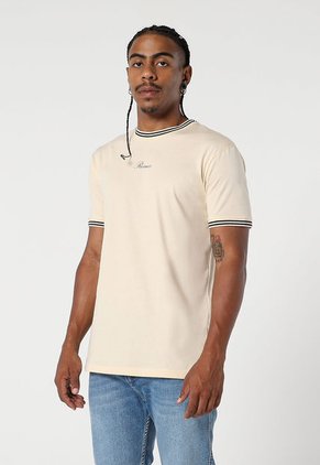 Camiseta Beige-Negro Mattelsa