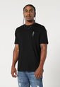 Camiseta Negro Multicolor Mattelsa de Mattelsa