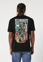 Camiseta Negro Multicolor Mattelsa de Mattelsa