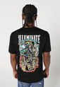 Camiseta Negro Multicolor Mattelsa de Mattelsa