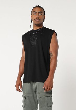 Camiseta Esqueleto Negro Mattelsa