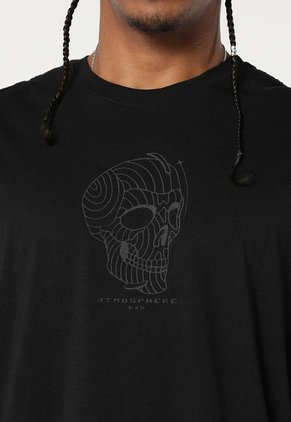 Camiseta Esqueleto Negro Mattelsa