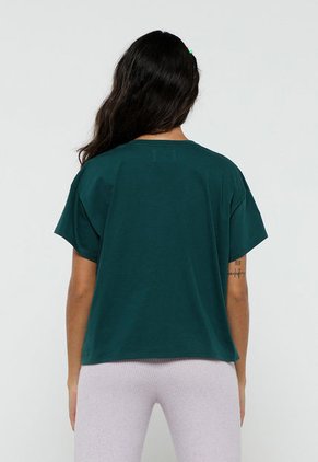 Camiseta Verde-Rosa Mattelsa