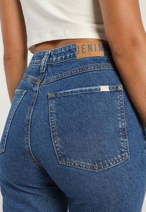 Jean Azul Navy Mattelsa Wide Leg