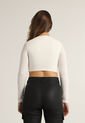 Crop Top Marfil Mattelsa de Mattelsa