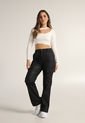 Crop Top Marfil Mattelsa de Mattelsa