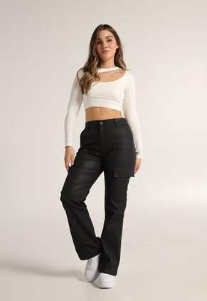 Crop Top Marfil Mattelsa