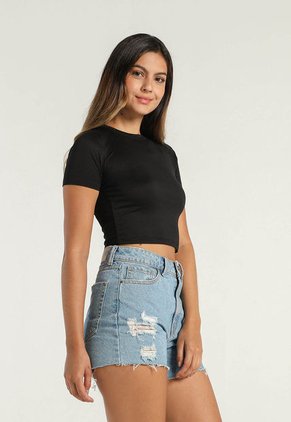 Camiseta Negro Mattelsa