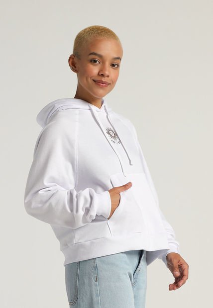 Hoodie Blanco-Café-Beige Mattelsa