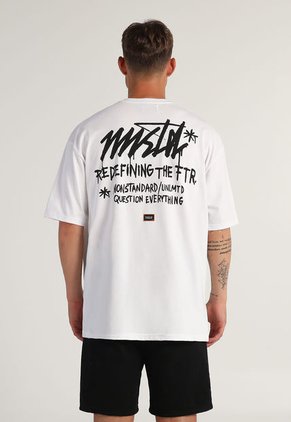 Camiseta Blanco-Negro Mattelsa