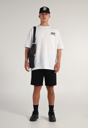 Camiseta Blanco-Negro Mattelsa