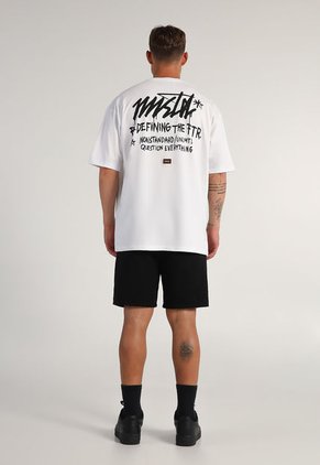 Camiseta Blanco-Negro Mattelsa