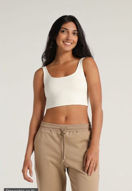 Crop Top Marfil Mattelsa