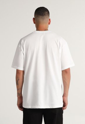 Camiseta Blanco-Negro Mattelsa