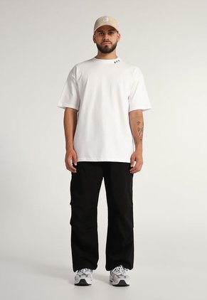 Camiseta Blanco-Negro Mattelsa
