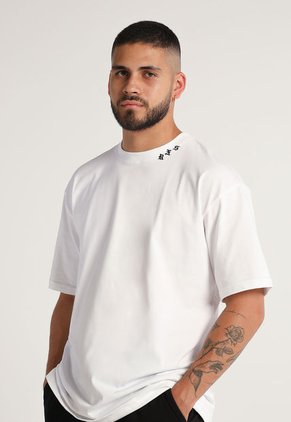 Camiseta Blanco-Negro Mattelsa